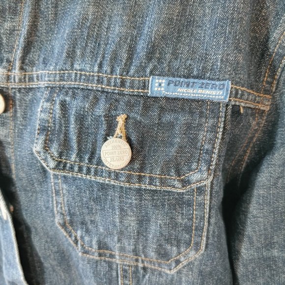 POINT ZERO Classic medium wash jeans jacket - Picture 3 of 8